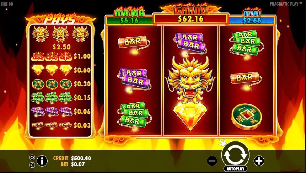 Fire 88 Gameplay