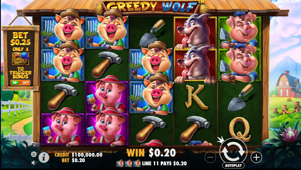 Greedy Wolf Gameplay